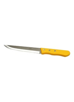 Buy Carving Knife Made In Japan Kitchen Chef Knife Yellow 8" in UAE