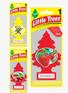 اشتري LITTLE TREES 3PCS HANGING CARD AIR FRESHENER في الامارات