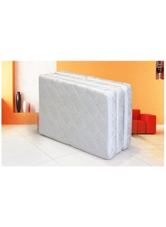 اشتري COMFY WHITE FOLDING MEDICATED 180 X 90 X 7 CM PORTABLE MATTRESS في الامارات