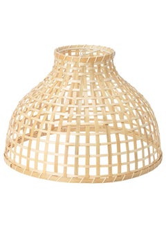 Buy Pendant Lamp Shade Bamboo 36X25 Cm in Saudi Arabia