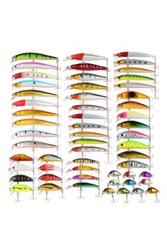 اشتري 56-Piece Fast Diving Action Fishing Lures Set في الامارات