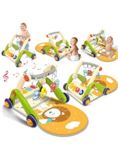 Buy Baby Multifunctional Activity Center with Kick and Play Piano Gym,  for 0-36 Months Infant Newborns Todders (Green) in Saudi Arabia