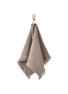 اشتري Hand Towel Light Grey And Brown 40X70 Cm في السعودية