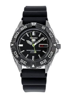 Buy Automatic Black Dial Black Rubber Men's Watch SNZB23J2 in UAE