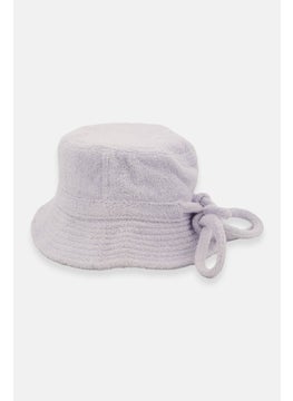 Buy Women Textured Bucket Hat, Light Blue in Saudi Arabia