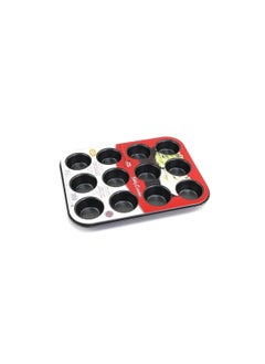 اشتري Betty Crocker 12cup Muffin Pan 25.5x19.5cm في الامارات