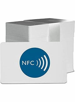 اشتري بطاقات RFID ذكية كلاسيكية 1K (حزمة من 100) 13.56MHz 14443A بطاقات مفاتيح فندقية فارغة RFID قابلة للطباعة (بدون شريط مغناطيسي) (100) في السعودية