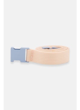 اشتري Women Textured Belt, Pink في الامارات