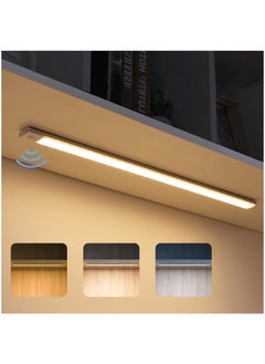 Buy Motion Sensor Closet Lights，3Color Dimming LED Night Light,2500mAh Rechargeable Intelligence Slim Magnetic Closet Light, for Reading, Closet, Cabinet, Bedside, Study Light in Saudi Arabia