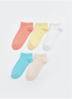 Buy Basic Girls' Booties Socks 5 Pack in Egypt