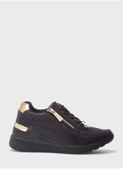 اشتري Lace Up Low Top Sneakers في السعودية