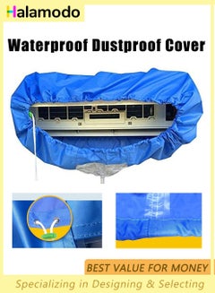 Buy Air Conditioner Cleaning Cover, Waterproof Dustproof Cover, Pipe Dust Washing Bag, for Household Mounted Air Conditioner (Small) in Saudi Arabia