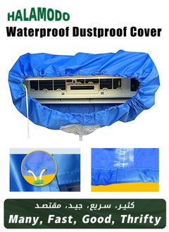 Buy Air Conditioner Cleaning Cover, Waterproof Dustproof Cover, Pipe Dust Washing Bag, for Household Mounted Air Conditioner (Small) in UAE