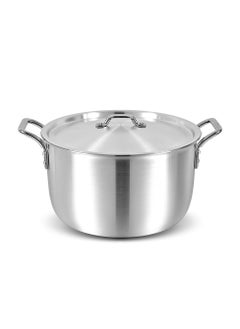 اشتري Aluminum Cooking Pot with Handle and Lid 24CM - 5L في الامارات