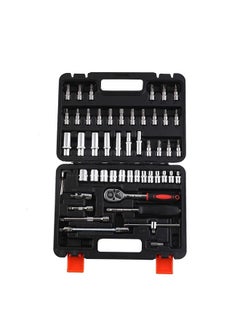 Buy 53-Piece Tools Set With Carry Case in Saudi Arabia