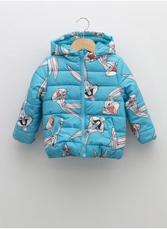 اشتري Hooded Bugs Bunny Printed Long Sleeve Baby Boy Zipper Coat في مصر