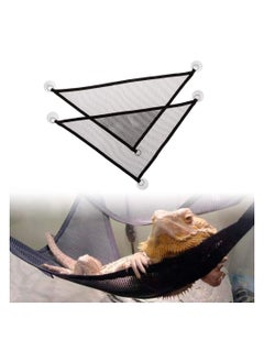 Buy 2pcs Hammock Bed Pillow Sleeping Bag, Breathable Mesh Geckos Hammock Reptile Hammock, Suitable for Lguanas, Axolotls, Anoles, Geckos, Snakes, Chameleon in UAE