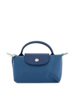 Buy Longchamp Women's Classic Fashion Versatile Mini Makeup Bag Handbag Shoulder Bag Handheld Small Bag Ocean Blue in UAE