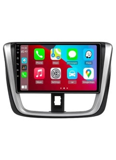 اشتري Android Car Stereo for Toyota Yaris/Vios 2016-2017 4GB RAM 32GB ROM Support Carplay, Mirror Link Wi-Fi BT, Radio GPS Navigation, 10 Inch IPS Touch Screen with AHD Camera Included في الامارات