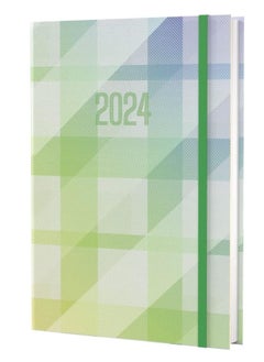 اشتري Collins Amara 2024 Diary A5 Week To View Diary Planner - Lifestyle Planner and Organiser for Office, Work, Personal and Home - January to December 2024 Diary - Weekly - Green - AM153.52-24 في الامارات