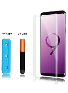 Buy Mog UV Screen Protector for Samsung Galaxy S9 Offers 9H Hardness Provides Screen Clarity With Full Screen Protection  UV Light Screen Protector in UAE