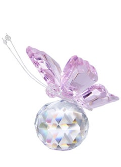 اشتري Crystal Butterfly Paperweight Figurine for Home Decor or Birthday Gift في السعودية