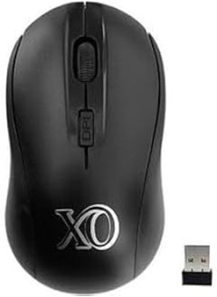 Buy XO Wireless Mouse Powered by G610 Batteries - Black in Egypt