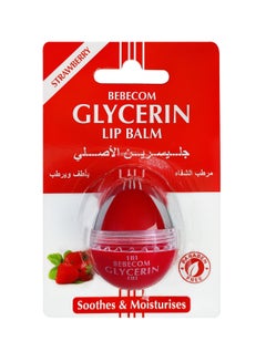 Buy Bebecom Glycerin Lip Balm Strawberry 10g in UAE