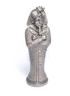 Buy immatgar pharaonic Decorative from Metal ancient Egyptian souvenirs gifts handmade Home decor collectibles Sculptures (Tutankhamun - 9.5 CM Height) in Egypt