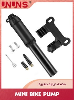 Buy Bike Pump,Portable Mini Bicycle Tire Pump,100 PSI Bike Air Pump With Presta and Schrader Valves,Tire Hand Pump For Bicycles Balls And Other Inflatables Devices in UAE