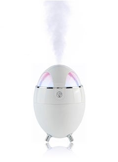 اشتري Mini Humidifier, 35ML/H Low Water Consumption, Ultra-Quiet Operation, Two Spray Mode Adjustments, Suitable for Office, Car, Baby Room, 350ML في السعودية