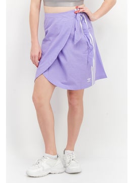 Buy Women Sportswear Fit Outdoor Wrap Skirt, Purple in UAE