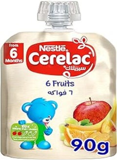 اشتري Cerelac Puree 6 Fruits 90g في مصر