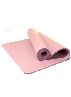 اشتري Anti-Tear Yoga Mat / Exercise Mat With Carrying Strap (10mm) في الامارات