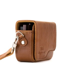 اشتري Canon Powershot G9 X Mark Iı G9 X Leather Camera Case With Strap Brown Mg655 في الامارات