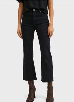 Buy High Waist Flared Jeans in UAE