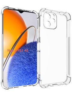 Buy Soft TPU Protective Case Cover For HUAWEI Nova Y61 Clear in Saudi Arabia