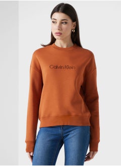 اشتري Embroidered Knitted Sweatshirt في السعودية