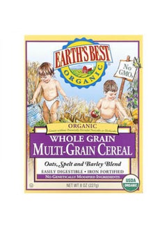 Buy Earth's Best, Organic Whole Grain Multi-Grain Cereal, 8 oz (227 g) in UAE