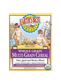 Buy Earth's Best, Organic Whole Grain Multi-Grain Cereal, 8 oz (227 g) in UAE