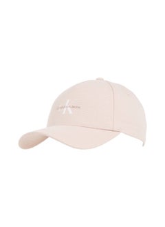 Buy Women's Logo Print Cap - Polyester Blend, Pink in Saudi Arabia