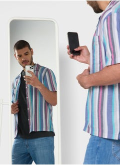 Buy Striped Regular Fit Shirt in UAE