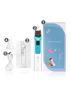 Buy Rechargeable Baby Nose Cleaner Silicone Adjustable Suction Electric Child Nasal Aspirator Health Safety Convenient Low Noise in Saudi Arabia