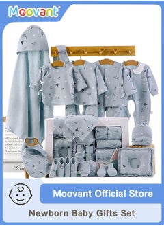 Buy 18PCS Newborn Baby Gifts Set Premium Cotton Baby Clothes Pant and Top Sets Thickened Baby Winter Clothes Newborns Layette Gift Baby Full Moon Gift for Girl Boys Infant Essential Clothes Accessories in Saudi Arabia