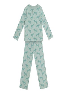 اشتري Greentreat Boys Bamboo Loungewear Set في الامارات