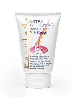 Buy Extra Whitening Hand & Nail Milk Repair 100 ml in Saudi Arabia