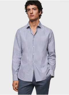 Buy Striped Slim Fit Shirt in Saudi Arabia