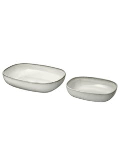 اشتري Oven dish set of 2 grey في السعودية