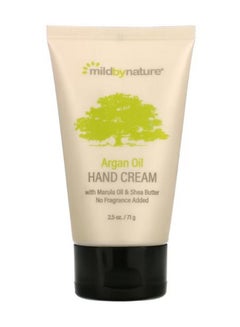 Buy Argan Oil Hand Cream with Marula Oil  Coconut Oil plus Shea Butter Soothing and Unscented 2.5 oz 71 g in UAE