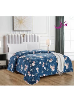 Buy 1 Piece Soft Bed Polyester Blanket king Size 200*220 cm in Saudi Arabia